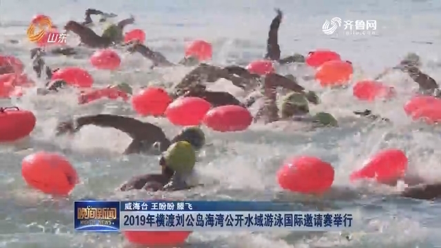 2019年横渡刘公岛海湾公开水域游泳国际邀请赛举行