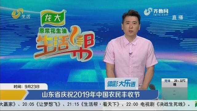 山东省庆祝2019年中国农民丰收节