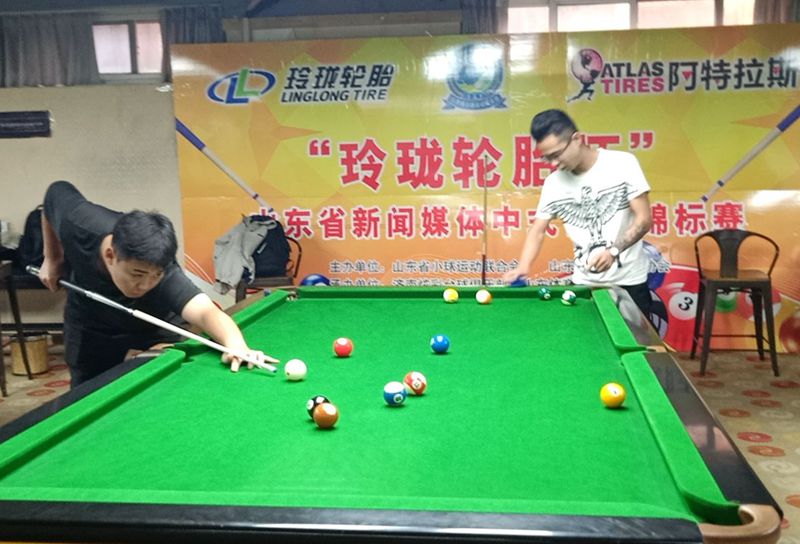 2019年山东省新闻媒体台球锦标赛举行