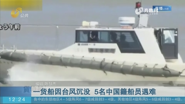 【“海贝思”袭击日本】一货船因台风沉没 5名中国籍船员遇难