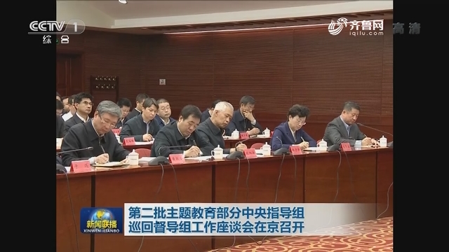 第二批主题教育部分中央指导组 巡回督导组工作座谈会在京召开