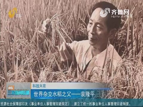 【科技兴农】世界杂交水稻之父——袁隆平