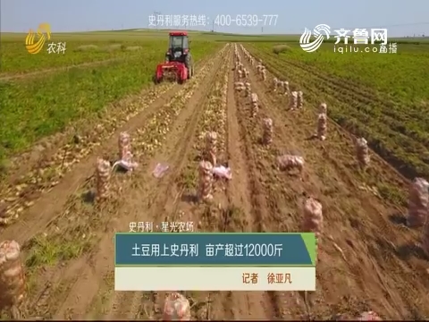 【史丹利·星光农场】土豆用上史丹利 亩产超过12000斤