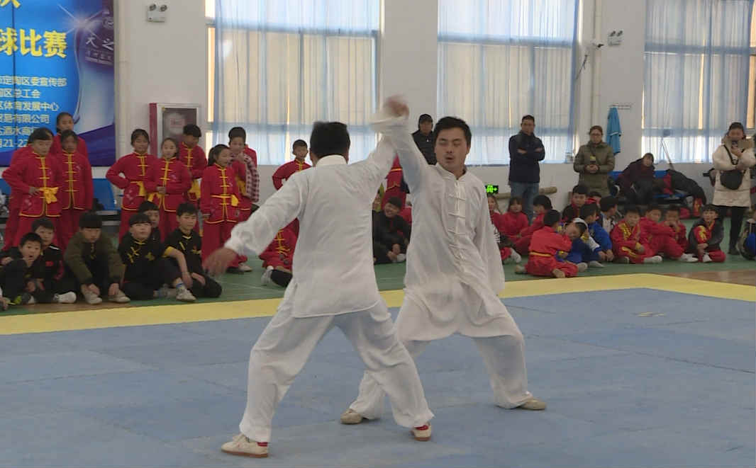 菏泽市定陶区举办传统武术联赛