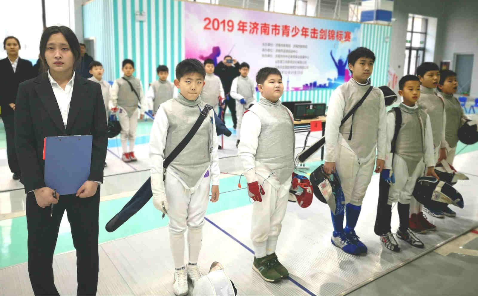 2019年济南市青少年击剑锦标赛开赛