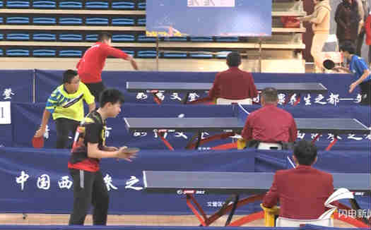 山东省青少年乒乓球俱乐部比赛威海文登开赛