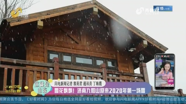 【这就是山东】雪花飘飘！济南九如山迎来2020年第一场雪