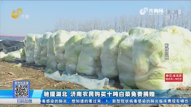 【众志成城 抗击疫情】驰援湖北 济南农民购买十吨白菜免费捐赠
