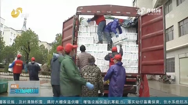 【众志成城 抗击疫情】临沂兰陵242吨蔬菜运抵湖北黄冈