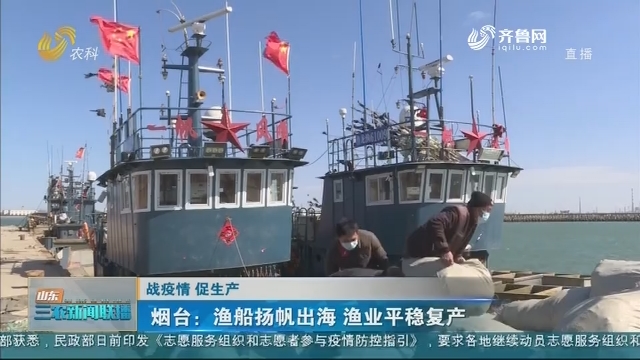 【战疫情 促生产】烟台：渔船扬帆出海 渔业平稳复产