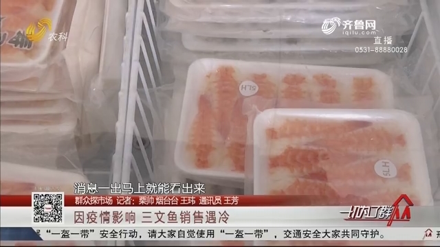 【群众探市场】因疫情影响 三文鱼销售遇冷
