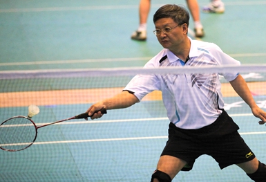 第十届全民健身运动会羽毛球比赛莱阳开赛