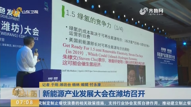 新能源产业发展大会在潍坊召开