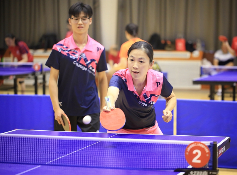 德州：山东省第十二届千乡乒乓球齐河选拔赛开赛