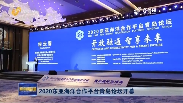 2020东亚海洋合作平台青岛论坛开幕