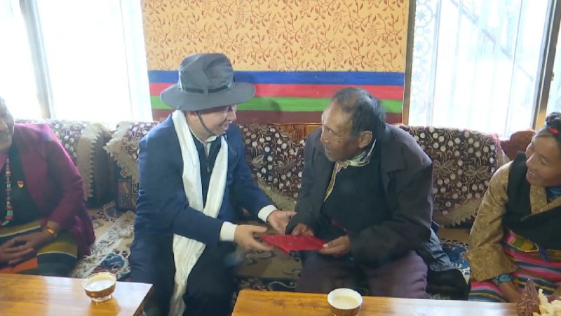 山东省代表团到西藏考察对口支援工作