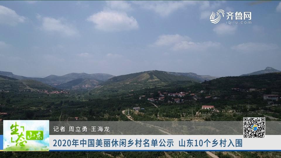 2020年中国美丽休闲乡村名单公示 山东10个乡村入围