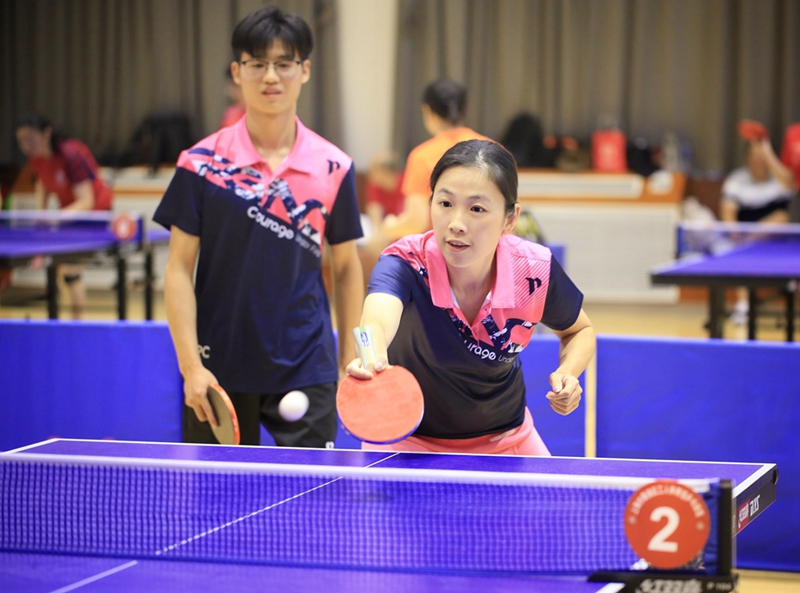 第十四届五市乒乓球联谊赛茌平举行