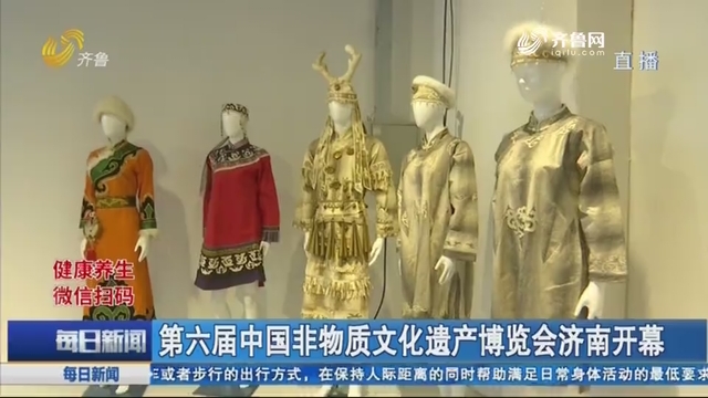 第六届中国非物质文化遗产博览会济南开幕