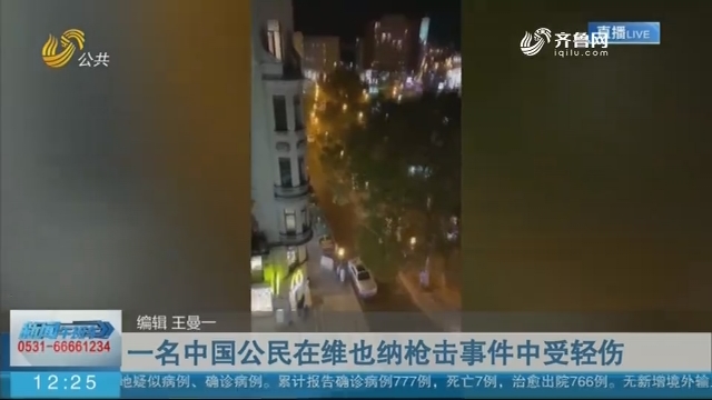 【维也纳枪击事件】一名中国公民在维也纳枪击事件中受轻伤