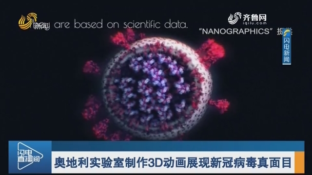 奥地利实验室制作3D动画展现新冠病毒真面目