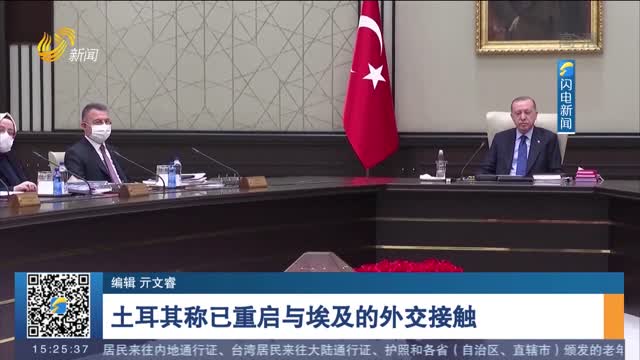 土耳其称已重启与埃及的外交接触