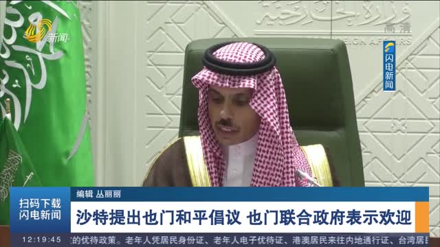 沙特提出也门和平倡议 也门联合政府表示欢迎