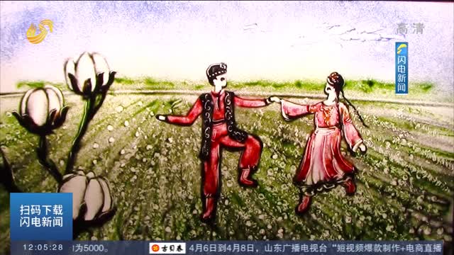【闪电热播榜】铁路小伙画沙画声援新疆棉花：中国棉花很软，中国人很硬！