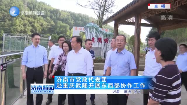 济南市党政代表团赴重庆武隆开展东西部协作工作