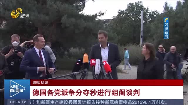德国各党派争分夺秒进行组阁谈判