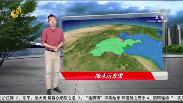 看天气：鲁东南阴有小到中雨