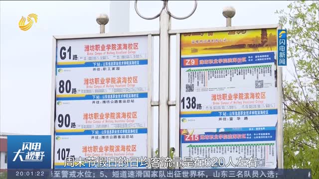 【问政追踪·整改】潍坊滨海经开区：加密公交运行班次 满足大学园区出行需求
