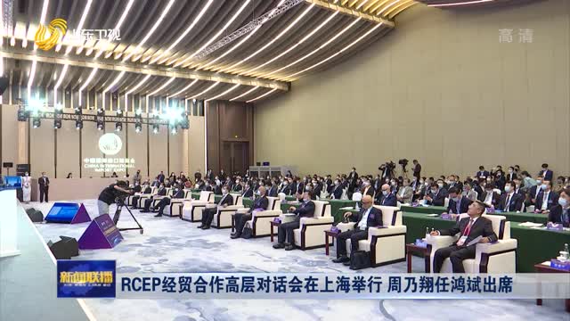 RCEP經貿合作高層對話會在上海舉行 周乃翔任鴻斌出席