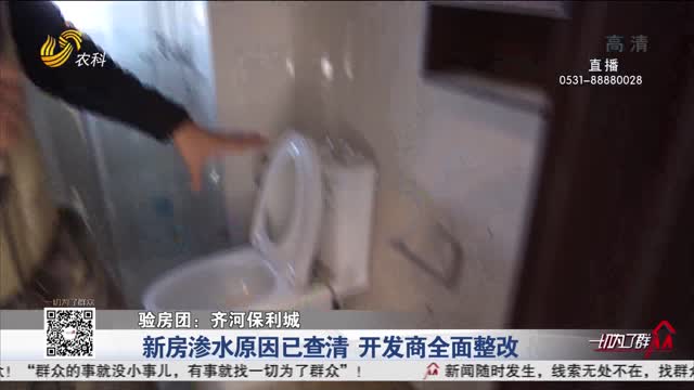【验房团：齐河保利城】新房渗水原因已查清 开发商全面整改