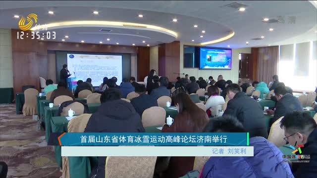 首届山东省体育冰雪运动高峰论坛济南举行
