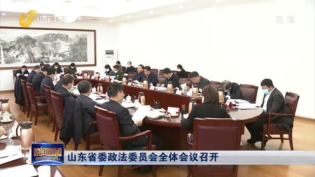 山東省委政法委員會全體會議召開