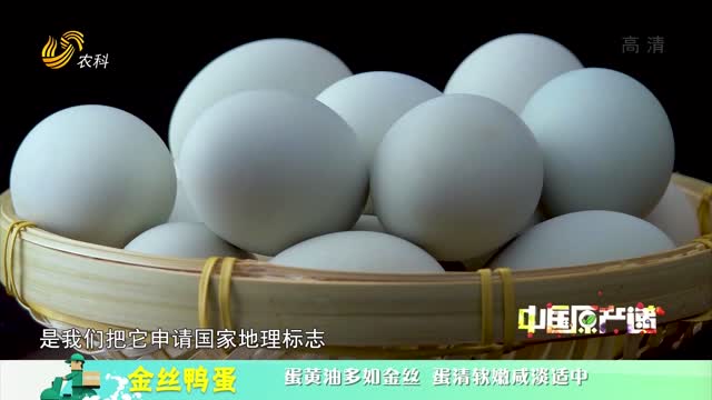 20220207《中国原产递》：金丝鸭蛋