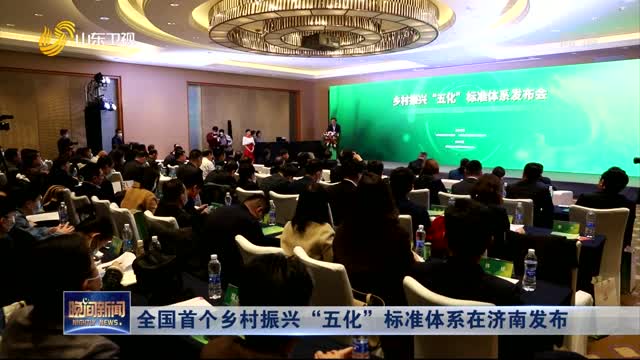 全国首个乡村振兴“五化”标准体系在济南发布
