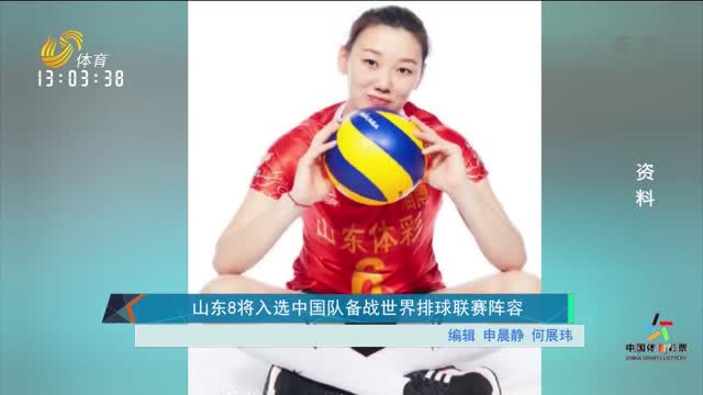 山东8将入选中国队备战世界排球联赛阵容