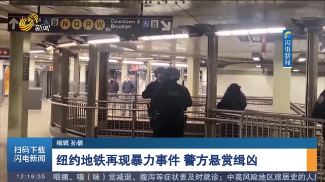 纽约地铁再现暴力事件 警方悬赏缉凶