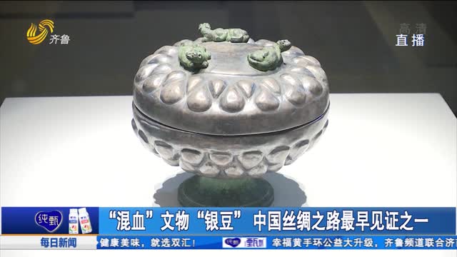 “混血”文物“银豆” 中国丝绸之路最早见证之一