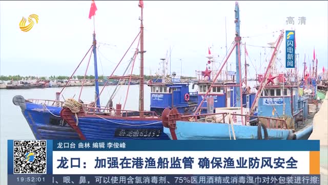 龙口：加强在港渔船监管 确保渔业防风安全
