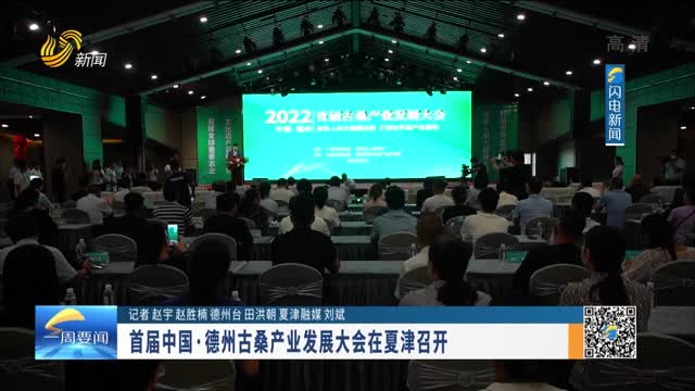 首届中国·德州古桑产业发展大会在夏津召开
