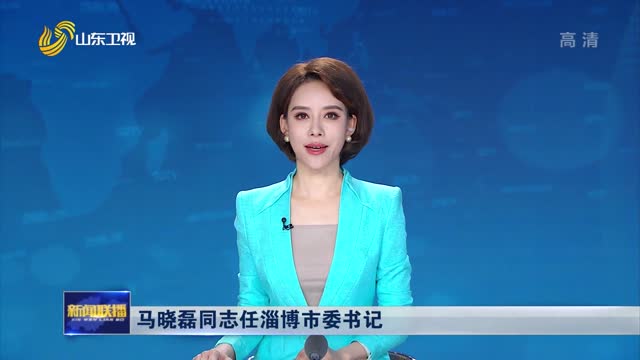 马晓磊同志任淄博市委书记