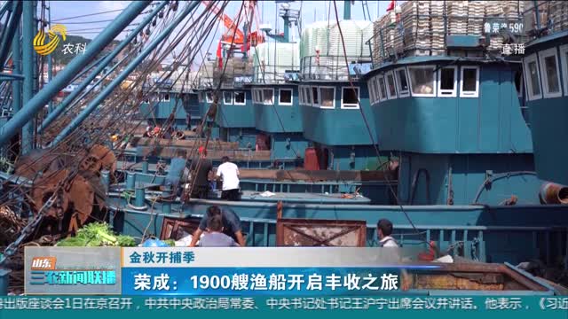 【金秋开捕季】荣成：1900艘渔船开启丰收之旅