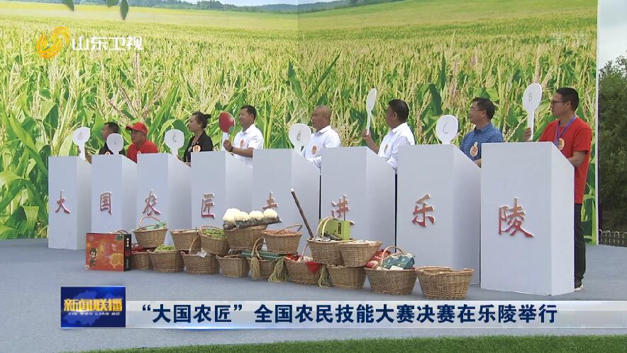 “大国农匠”全国农民技能大赛决赛在乐陵举行