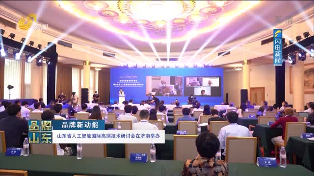 【品牌新动能】山东省人工智能国际高端技术研讨会在济南举办
