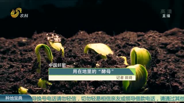【中國好肥】用在地里的“酵母”