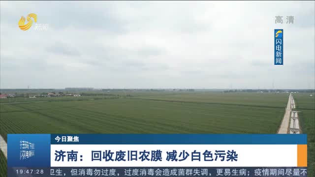 【今日聚焦】济南：回收废旧农膜 减少白色污染