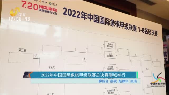2022年中国国际象棋甲级联赛总决赛聊城举行